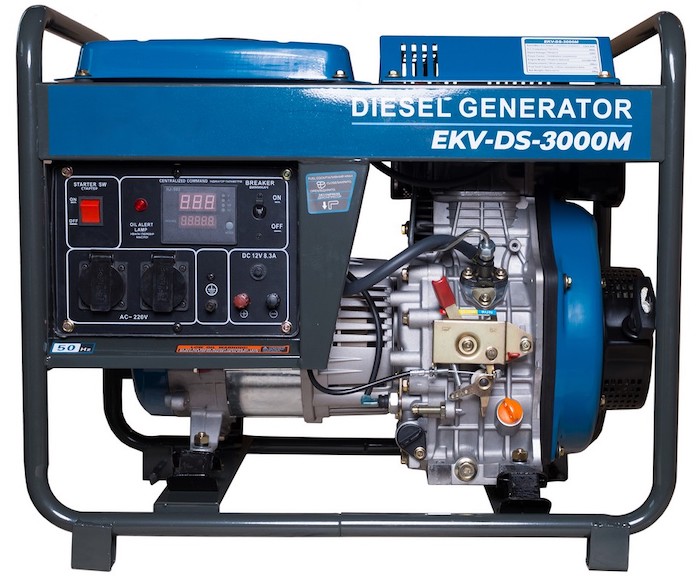 Генератор дизельний ЕКВІВЕС EKV-DS-3000M